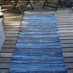 idee per tappeti realizzati con vecchi jeans foto