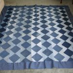 Tappeto fai da te con design di vecchi jeans