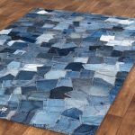 tappeto da vecchi jeans con le tue mani interno