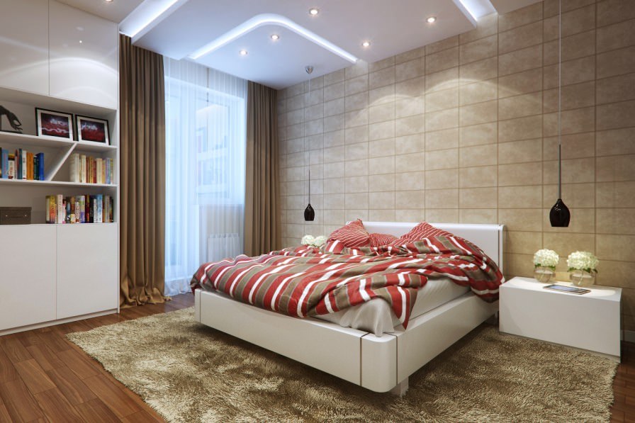 tappeti classici da comodino per l'arredamento della camera da letto foto