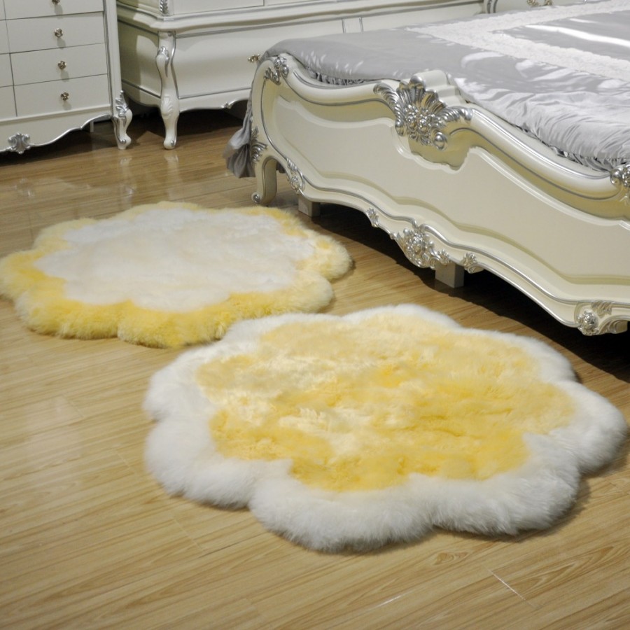 tappeti classici da comodino per il design della camera da letto foto
