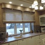 lambrequins per idee di design per la cucina