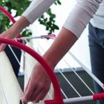Miniaturni sušilnik perila za balkon