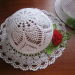 tovaglioli inamidati lavorati a maglia