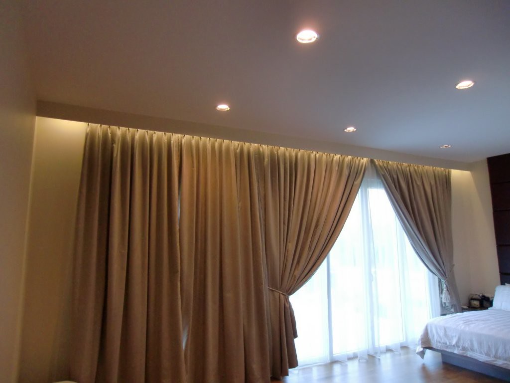 nicchia per tenda nel soffitto