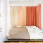 tende arancioni tipi di arredamento