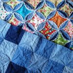Tappeto patchwork fai da te con vecchi jeans