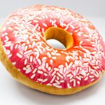 foto di design a forma di ciambella a cuscino
