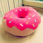 Cuscino a ciambella fai da te