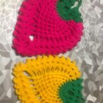 idee di design per presine a forma di fragola