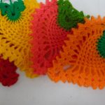 idee per sottopentola a forma di fragola