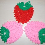 foto del design della presina a forma di fragola