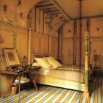 tappeti da camera da letto classici a righe da comodino