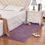 tappeti classici da comodino per tipi di camera da letto foto