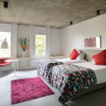 tappeti classici da comodino per tipi di interni della camera da letto