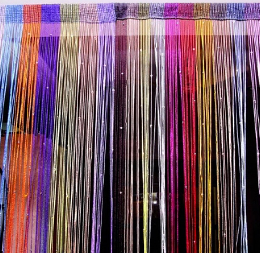 tende di mussola arcobaleno