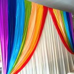 idee di design per tende arcobaleno