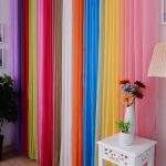 foto di design di tende arcobaleno