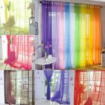 idee per tende arcobaleno viste