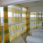 foto di design di tende arcobaleno