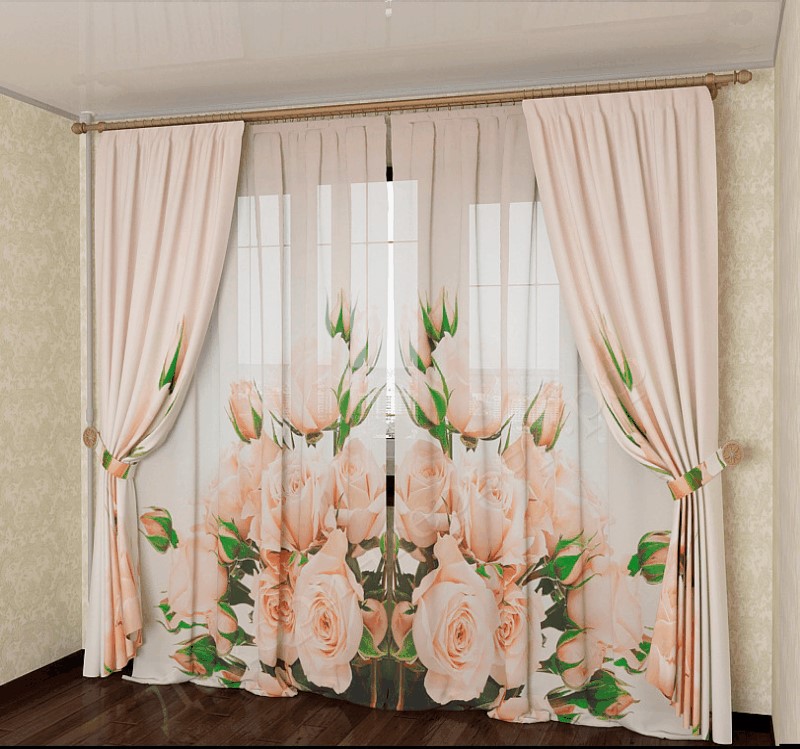 tende arcobaleno rose