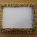 cornice per foto con materiali di scarto, decorazione fotografica