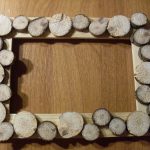 cornice per foto con materiali di scarto, idee per decorazioni