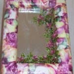 idee di design per cornici realizzate con materiali di scarto