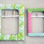 idee di design per cornici realizzate con materiali di scarto