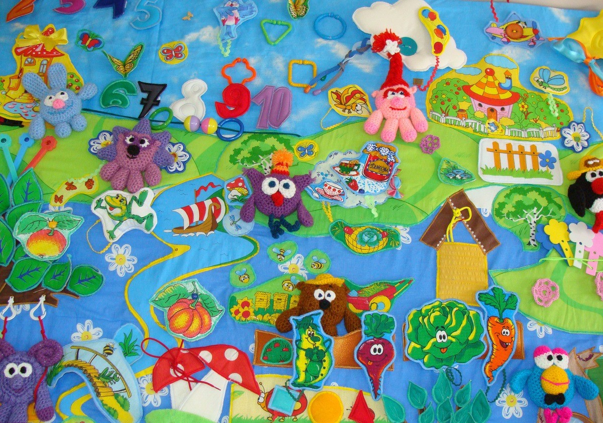 tappeto di sviluppo per bambini