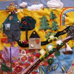 tappeto di sviluppo per bambini foto