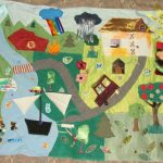 tappeto educativo per bambini con le proprie mani, idee di design