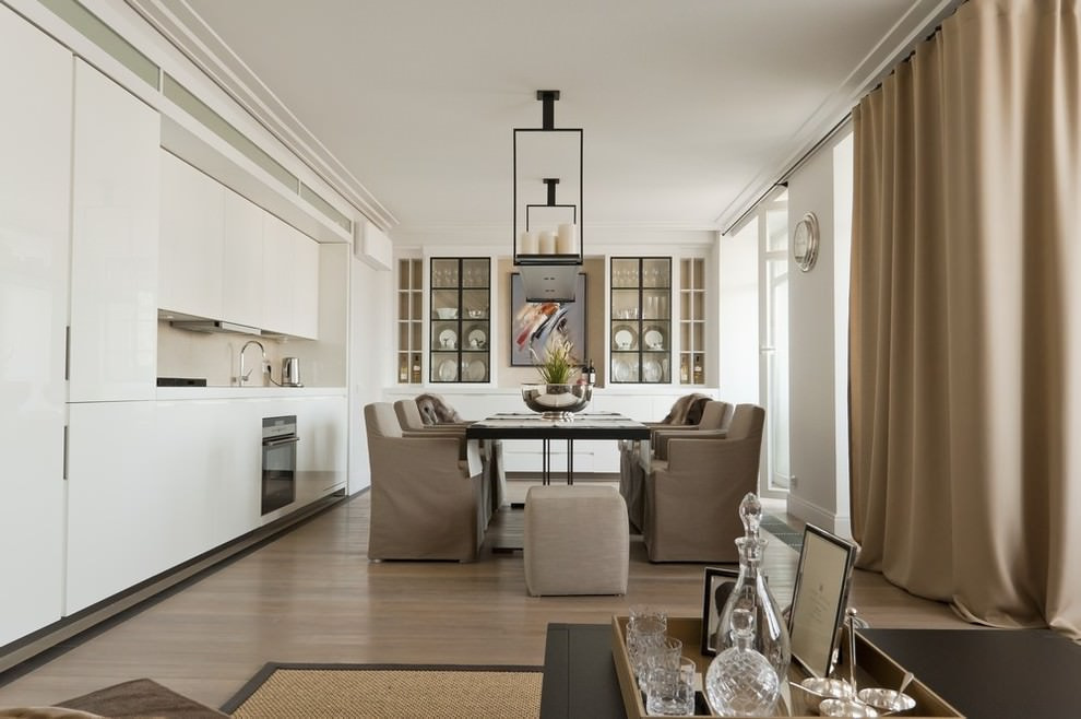 idee di design per tende beige