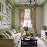 idee per interni con tende beige