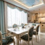 idee per opzioni di tende su cornicione del soffitto