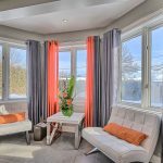 tende grigie decorative