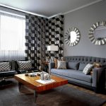 idee di design per tende grigie