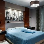 foto di design per tende da camera da letto
