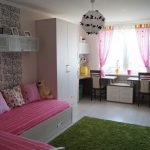 tende per la foto dell'interno della cameretta delle ragazze