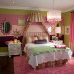 idee di design per tende per la cameretta delle ragazze