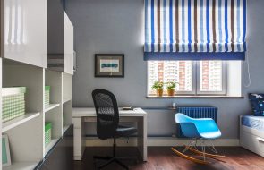 idee di design per tende per la cameretta di un bambino
