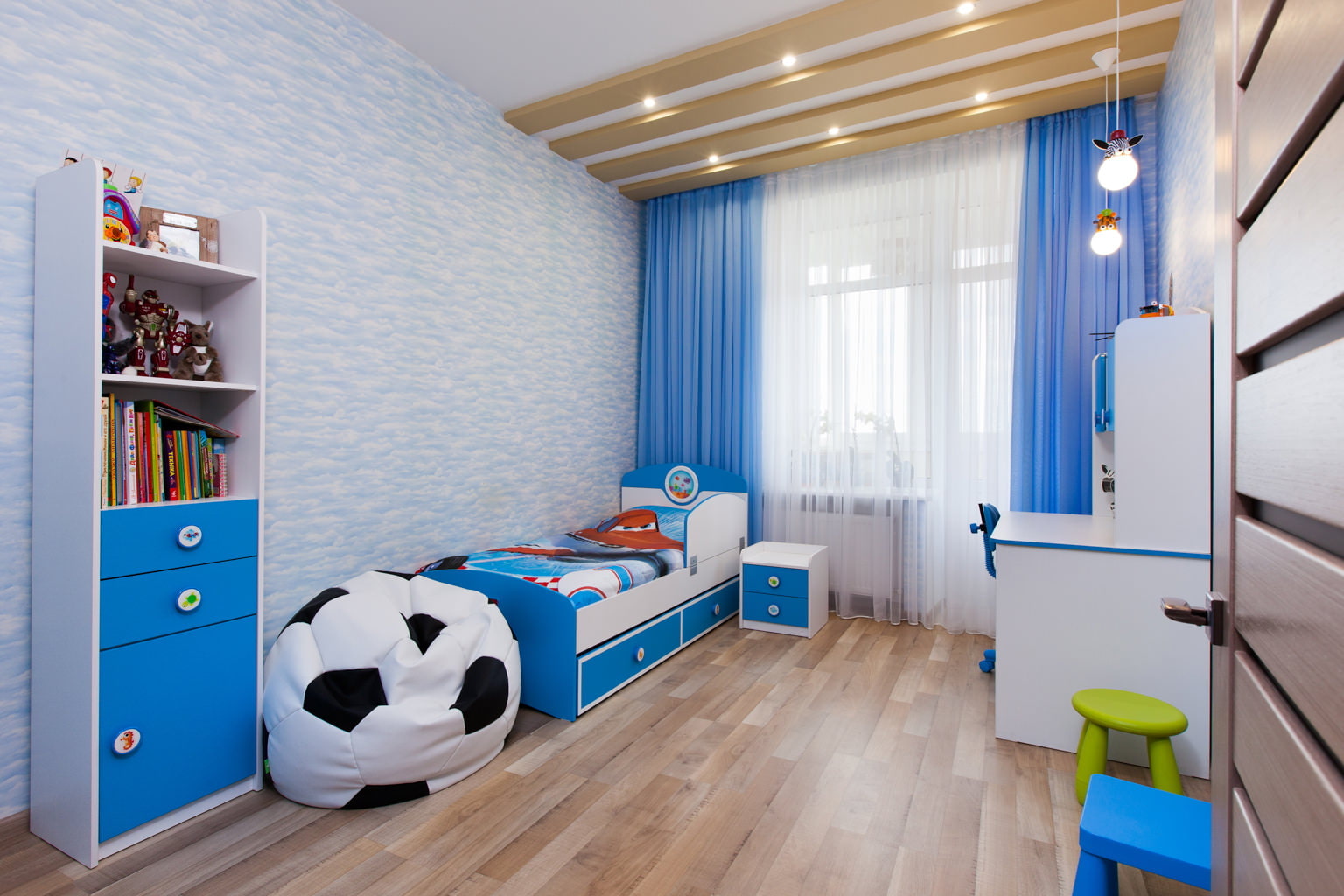 tende per la cameretta di un bambino, foto di design