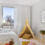 idee per tende per la cameretta di un bambino