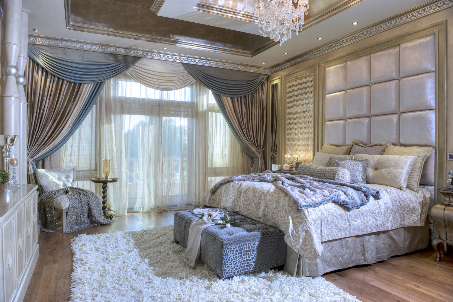 tende per camera da letto classiche