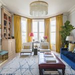 idee di design per tende gialle