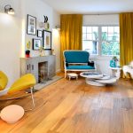 idee di design per tende gialle