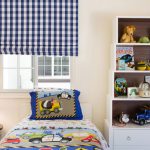 idee per decorazioni con tende blu