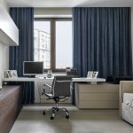 idee per decorazioni con tende blu