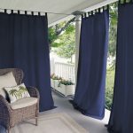 idee per tende blu
