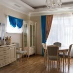 idee di design per tende blu
